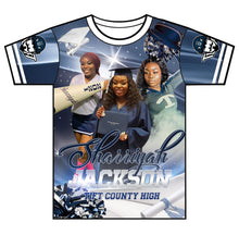Load image into Gallery viewer, "Sharriyah" Custom Designed Graduation 3D shirt