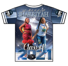 Load image into Gallery viewer, "Sharriyah" Custom Designed Graduation 3D shirt