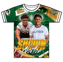 Load image into Gallery viewer, "Shawn Norton" Custom Designed Graduation 3D shirt