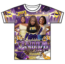 Load image into Gallery viewer, "Sirranza" Custom Designed Graduation 3D shirt