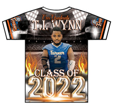 Load image into Gallery viewer, "T.I wynn" Custom Designed Graduation 3D shirt