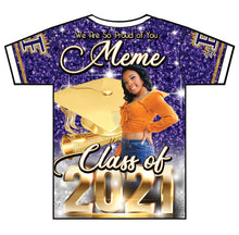 Load image into Gallery viewer, "Tamilya" Custom Designed Graduation 3D shirt