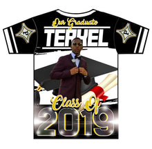 Load image into Gallery viewer, "Styles" Custom Designed Graduation 3D shirt