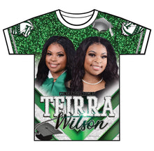 Load image into Gallery viewer, "Teirra" Custom Designed Graduation 3D shirt