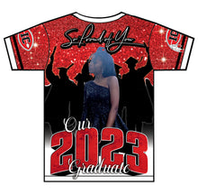 Load image into Gallery viewer, "Trefanni" Custom Designed Graduation 3D shirt