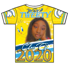 Load image into Gallery viewer, "Tweety" Custom Designed Graduation 3D shirt