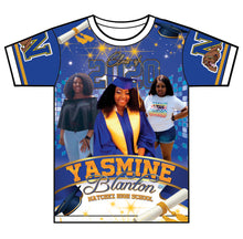 Load image into Gallery viewer, "Yaz" Custom Designed Graduation 3D shirt