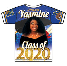 Load image into Gallery viewer, "Yaz" Custom Designed Graduation 3D shirt