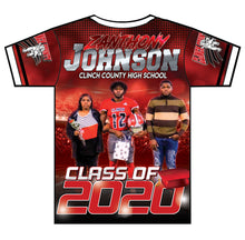 Load image into Gallery viewer, "Clutch" Custom Designed Graduation 3D shirt