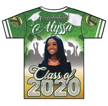 Load image into Gallery viewer, "Homecoming Queen" Custom Designed Graduation 3D shirt