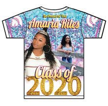 Load image into Gallery viewer, "Colorful" Custom Designed Graduation 3D shirt