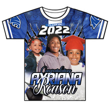 Load image into Gallery viewer, "Ayriana" Custom Designed Graduation 3D shirt