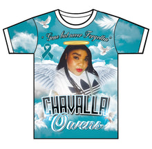 Load image into Gallery viewer, "Ribbon in the Skies" Custom Designed Memorial 3D shirt