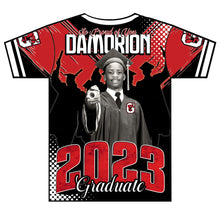 Load image into Gallery viewer, "Damorion" Custom Designed Graduation 3D shirt