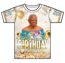 Load image into Gallery viewer, "Eleanor 85th Birthday" Custom Designed Birthday 3D shirt