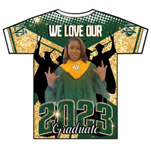 Load image into Gallery viewer, "Ken'Naria" Custom Designed Graduation 3D shirt