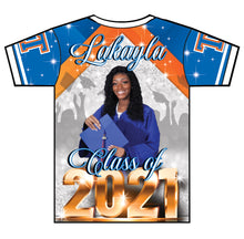Load image into Gallery viewer, "Lakayla" Custom Designed Graduation 3D shirt