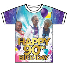 Load image into Gallery viewer, "Crystals" Custom Designed Birthday 3D shirt