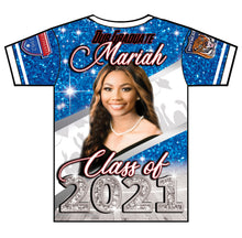 Load image into Gallery viewer, "Mariah" Custom Designed Graduation 3D shirt