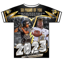 Load image into Gallery viewer, "Salaytheo" Custom Designed Graduation 3D shirt
