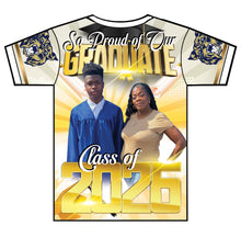 Load image into Gallery viewer, “Andreveion” Custom Designed 3D Graduation shirt
