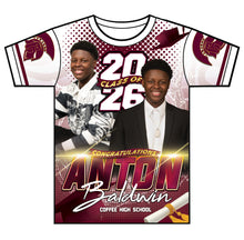 Load image into Gallery viewer, “Anton” Custom Designed 3D Graduation shirt
