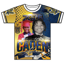 Load image into Gallery viewer, “Abrams” Custom Designed 3D Graduation shirt
