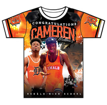 Load image into Gallery viewer, “Cameren” Custom Designed Graduation shirt
