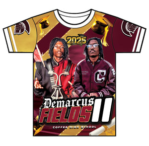 “Demarcus” Custom Designed Graduation shirt
