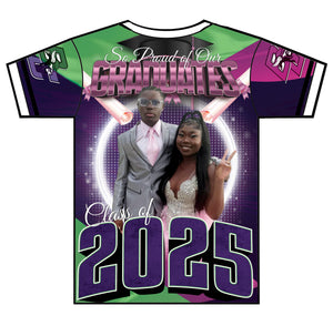 “Juan & Deziyah” Custom Designed Graduation shirt