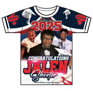 “Jalen” Custom Designed Graduation shirt