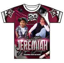 Load image into Gallery viewer, “Jeremiah” Custom Designed Graduation shirt
