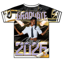 Load image into Gallery viewer, “Jermilyah” Custom Designed 3D Graduation shirt
