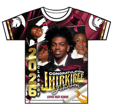 Load image into Gallery viewer, “Jhirkiree” Custom Designed 3D Graduation shirt
