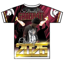 Load image into Gallery viewer, “Jhirkiree” Custom Designed 3D Graduation shirt
