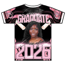 Load image into Gallery viewer, “Jordan Jenkins” Custom Designed 3D Graduation shirt
