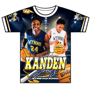 "Kanden" Custom Designed Graduation 3D shirt
