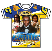 Load image into Gallery viewer, “Kardarius” Custom Designed Graduation shirt
