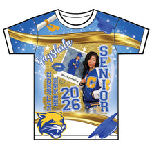 Load image into Gallery viewer, “Kaysheila” Custom Designed 3D Graduation shirt
