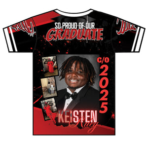“Keisten” Custom Designed Graduation shirt