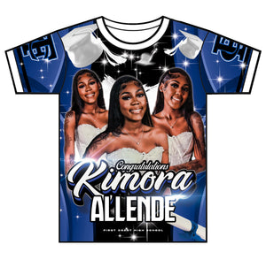“Kimora” Custom Designed Graduation shirt