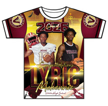 Load image into Gallery viewer, “lyric” Custom Designed 3D Graduation shirt
