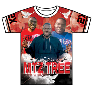 "Twotymes" Custom Designed Memorial 3D shirt