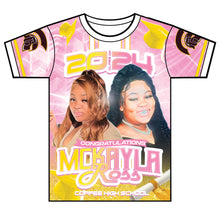 Load image into Gallery viewer, &quot;McKayla&quot; Custom Designed Graduation 3D shirt
