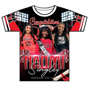 “Singley” Custom Designed Graduation shirt