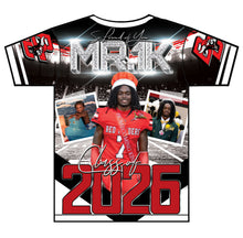 Load image into Gallery viewer, “Santiago” Custom Designed 3D Graduation shirt
