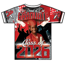 Load image into Gallery viewer, “Shamiah” Custom Designed 3D Graduation shirt
