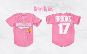 "Tornadoes" Custom Designed 3D Baseball Jersey