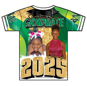 “Ty'reona” Custom Designed Graduation shirt