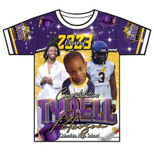 Load image into Gallery viewer, &quot;Tyrell&quot; Custom Designed Graduation 3D shirt
